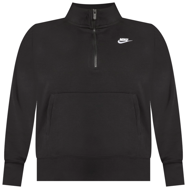 Nike Sportswear Club Fleece Women's 1/2-Zip Sweatshirt (Plus Size)