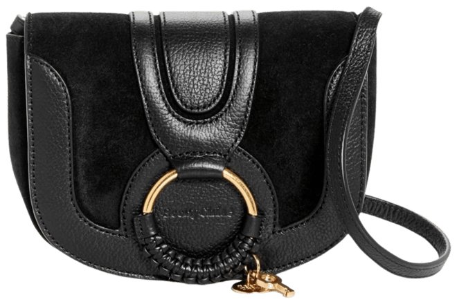 Hana mini suede & leather crossbody hot sale