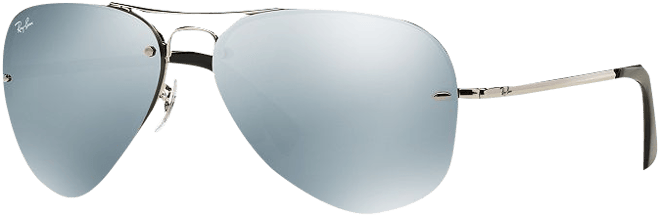 Ray-Ban Highstreet RB3449 59mm Aviator Mirror Sunglasses