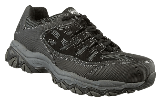 Skechers steel toe work shoes sales near me