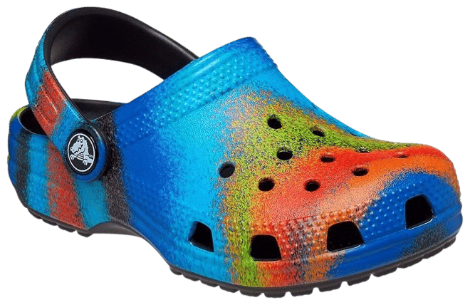 Rainbow best sale strap crocs