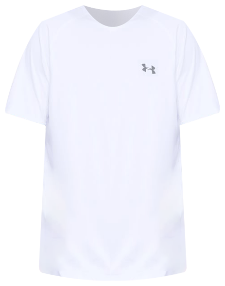 Under Armour Tech Twist Arch Short Sleeve T-Shirt, Octane/White, Large