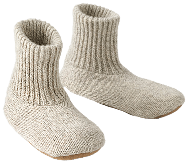 Men's muk luks store knit bootie slippers