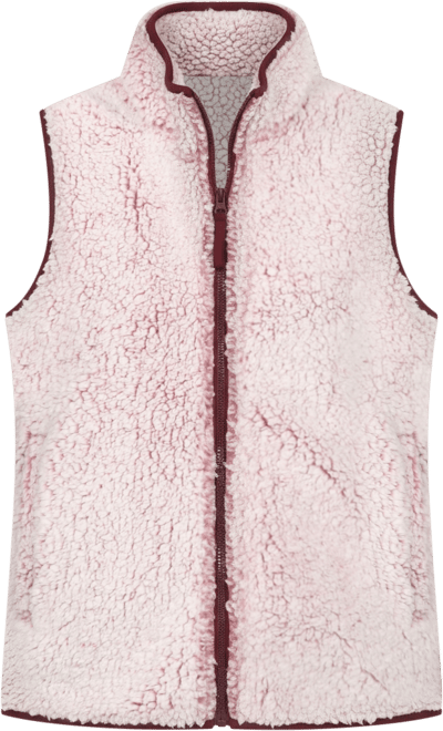 Women's Zip Up Sherpa Vest