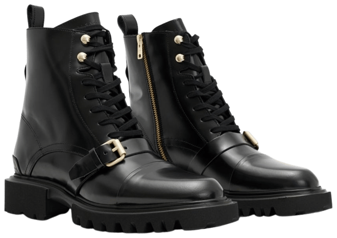 Tori Lug Sole Combat Boot (Women) curated on LTK