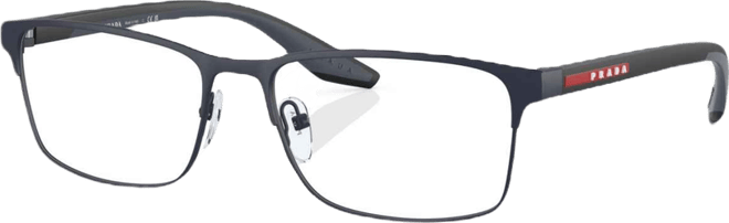 Men's Rectangle Eyeglasses, Ps 50PV57-o