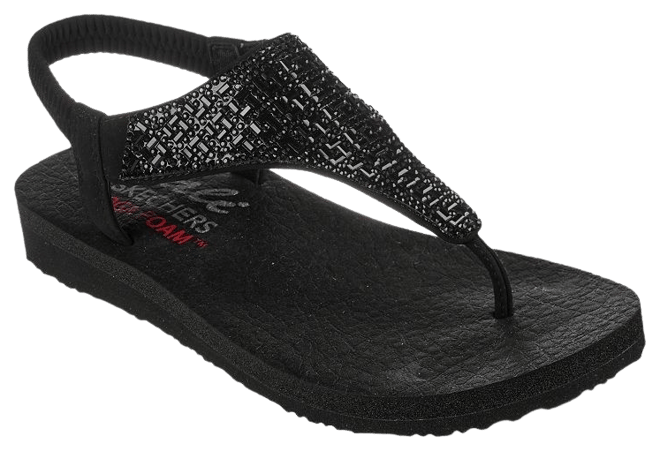 Skechers sandals 2024 with bling