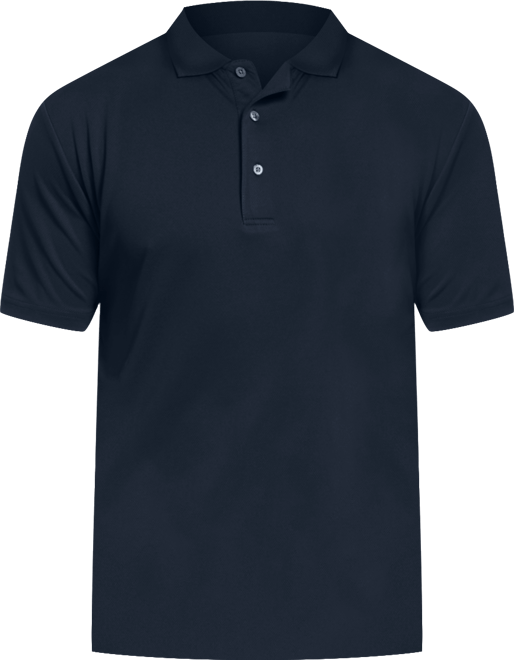 Men's Big & Tall AirFlux Solid Mesh Golf Polo