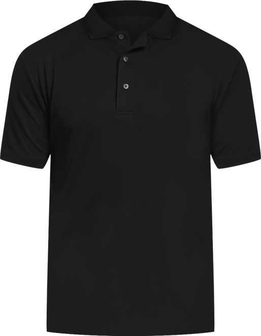 Men's Big & Tall AirFlux Solid Mesh Golf Polo