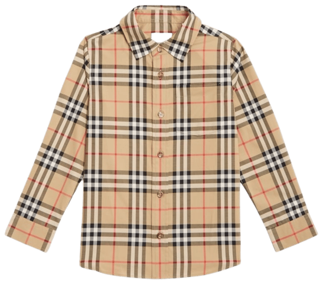 Big boys best sale burberry shirt