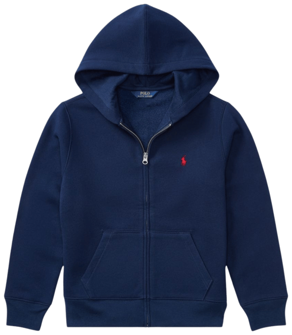 Ralph Lauren Boys Fleece Zip Up Hoodie and Jogger Pants Little Kid Big Kid Bloomingdale s