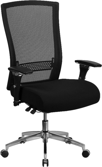 Flash Furniture Hercules High-Back Executive Chair Color: Black