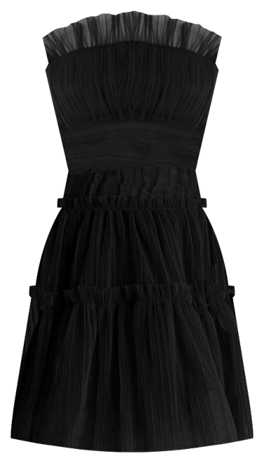 ava clip dot mini dress Ava Presley 29193 One Shoulder Polka Dot Dress