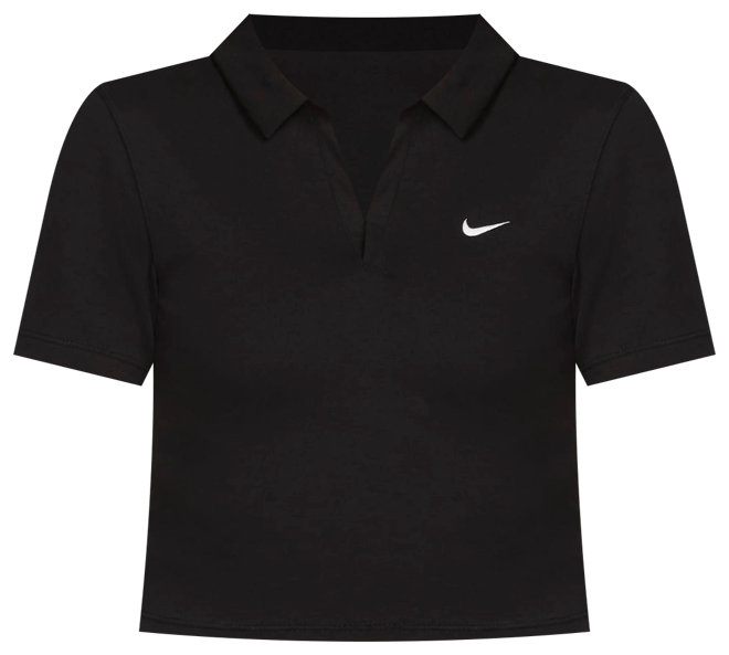 Nike Zenvy Rib Women's Dri-FIT Short-Sleeve Cropped Top (Plus Size)