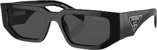 Symbole Rectangular Men's Sunglasses, Pr 09ZSF