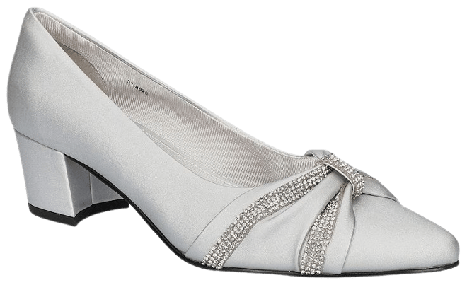 Easy street sales silver pumps