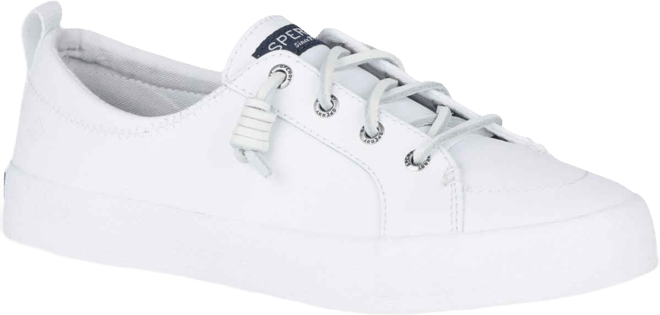 Women's Crest Vibe Leather Sneakers, Created for Macy's
