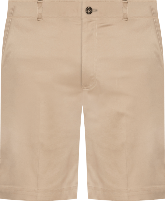 Men's Big & Tall Flat Front Active Waistband Golf Shorts