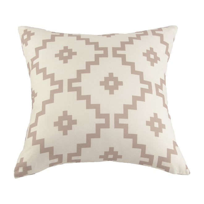 Four Square Geometric Throw Pillow