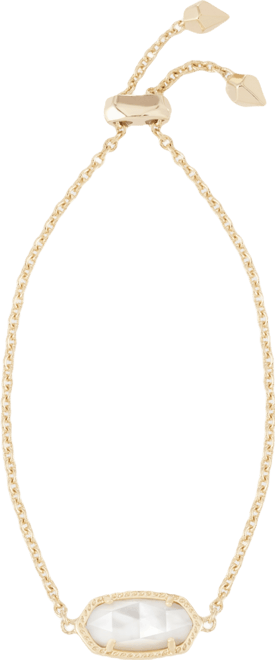 14k Gold-Plated Stone Slider Bracelet