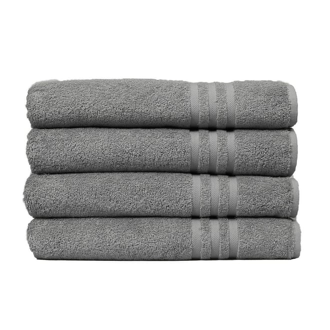 Linum Home Textiles Terry Bath Towel in White (Set of 4)