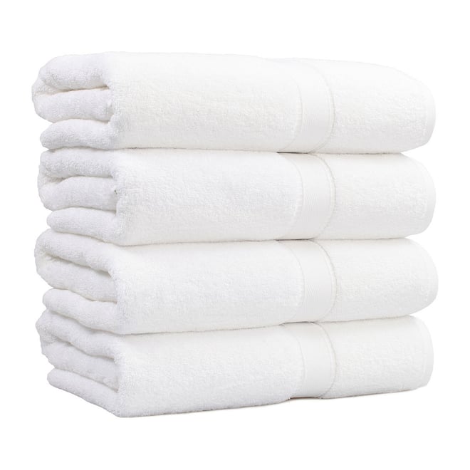 Liz Claiborne Signature Plush Bath Towel Collection, One Size , White