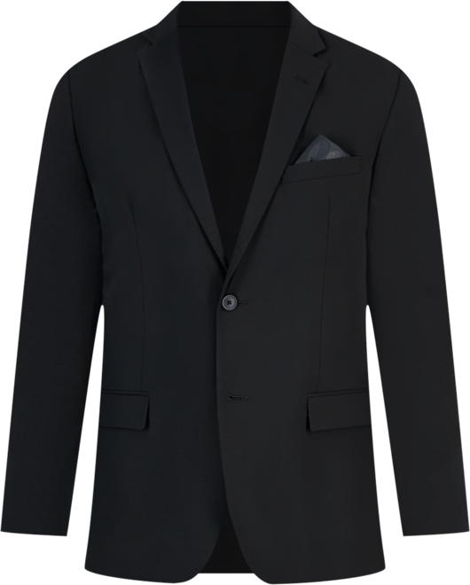 Men's Slim-Fit Spandex Super-Stretch Suit Jacket