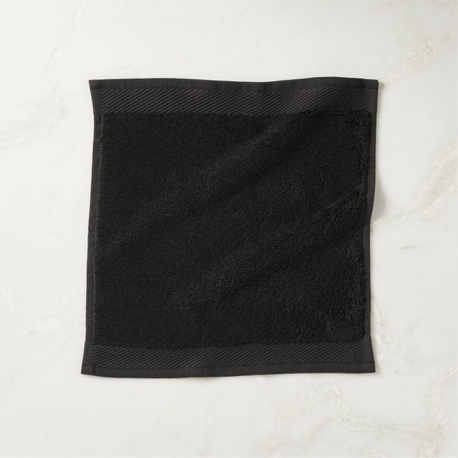 Tuli Black Trim Hand Towel + Reviews, CB2