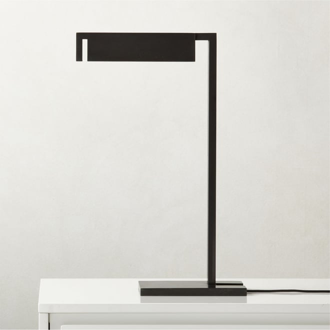 Leaning Matt Brass Table Lamp with Black Shade - ID 11029 – The Lighting  Centre Guildford LTD