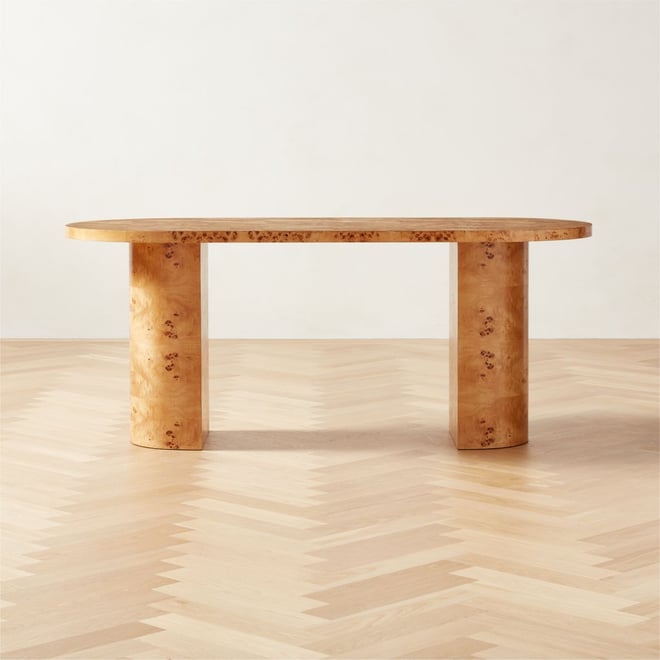 Marisa Burl Wood Desk 60