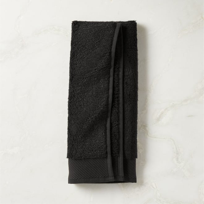 Tuli Black Trim Bath Towels