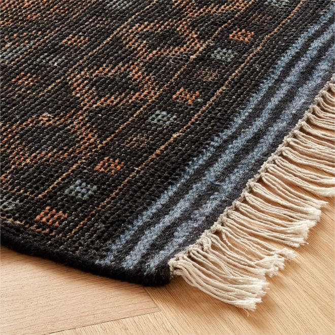 Pascala Morroccan Modern Black Wool Runner Rug 2.5'x8' + Reviews