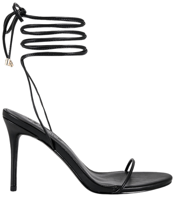 3.0 Barely There Lace Up Heel