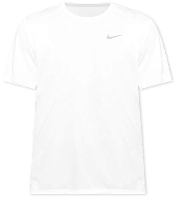 Nike Miler Dri-FIT UV Kısa Kollu Erkek Koşu Üstü
