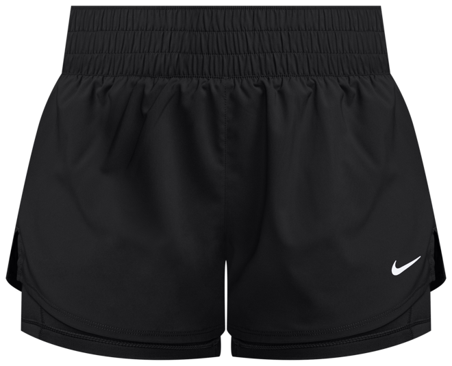 Nike One Dri-FIT 2-in-1-Shorts mit mittelhohem Taillenbund für Damen (ca. 7,5 cm)