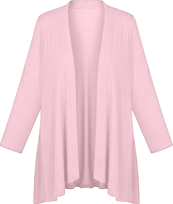 Women's Solid 3/4 Sleeve Cardigan