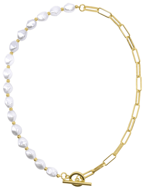 Pearl Body Chain gold – ADORNIA