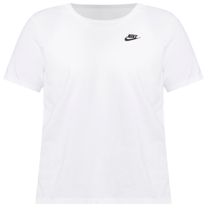 Nike Sportswear Club Essentials Kadın Tişörtü (Büyük Beden)