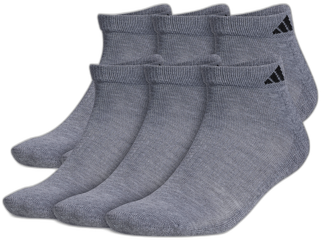 Men's Cushioned Athletic 6-Pack Low Cut Socks
