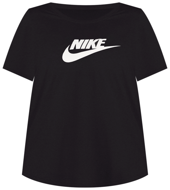 Image of Nike Sportswear Essentials Women's Logo T-Shirt (Plus Size)