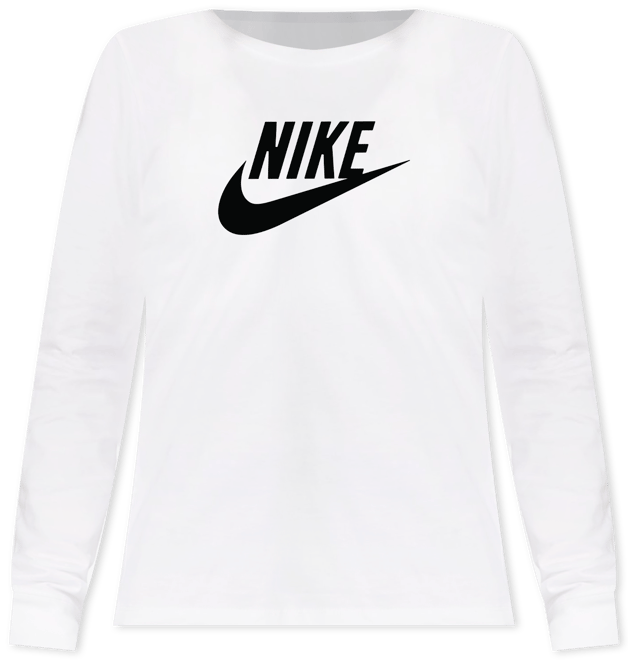 Nike Sportswear Essentials Playera de maga larga con logotipo para mujer