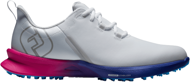 Free Shipping - FootJoy Fuel Sport Golf Shoes White/Pink 55455