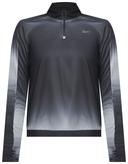 Nike Dri-FIT Swoosh Women's Printed 1/4-Zip Running Top