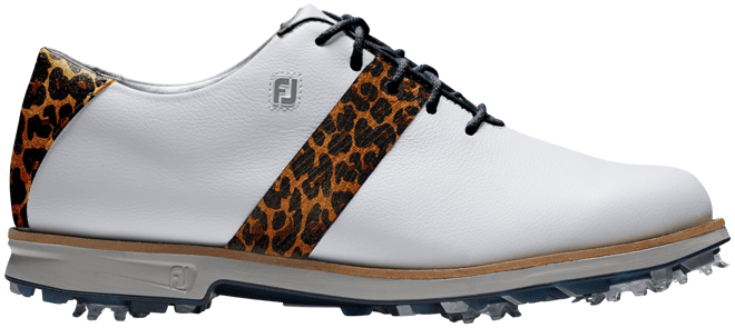 ♣️くるみさま専用♣️ FootJoy ホワイト スニーカー ヒョウ柄 FootJoy Women's Dryjoys Premiere Series Golf Shoes White/Leopard