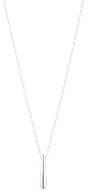 Lauren  Teardrop Pendant Necklace in Sterling Silver