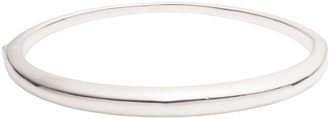 Lauren  Bangle Bracelet in Sterling Silver