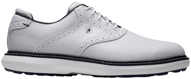Free Shipping - FootJoy Traditions Spikeless Golf Shoes White