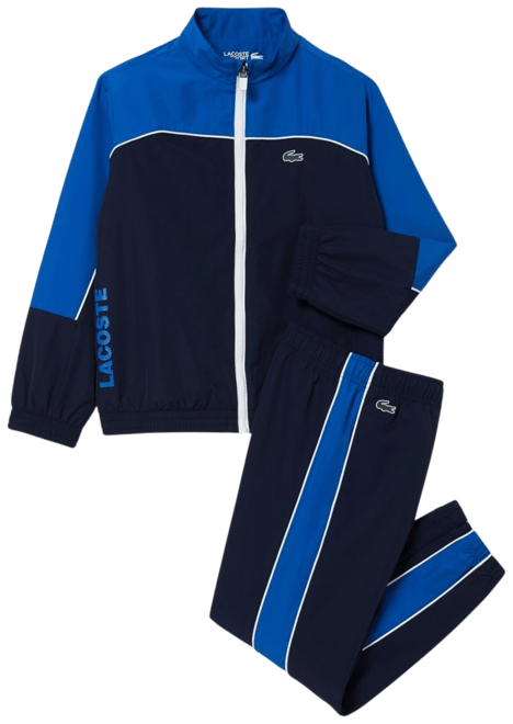 Lacoste color block tracksuit new arrivals