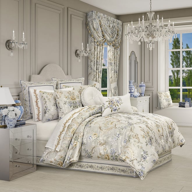 Queen Street Giando 4-pc. Jacquard Extra Weight Comforter Set