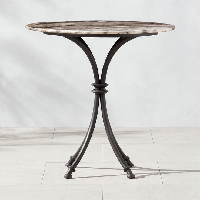 Cast iron cafe outlet table